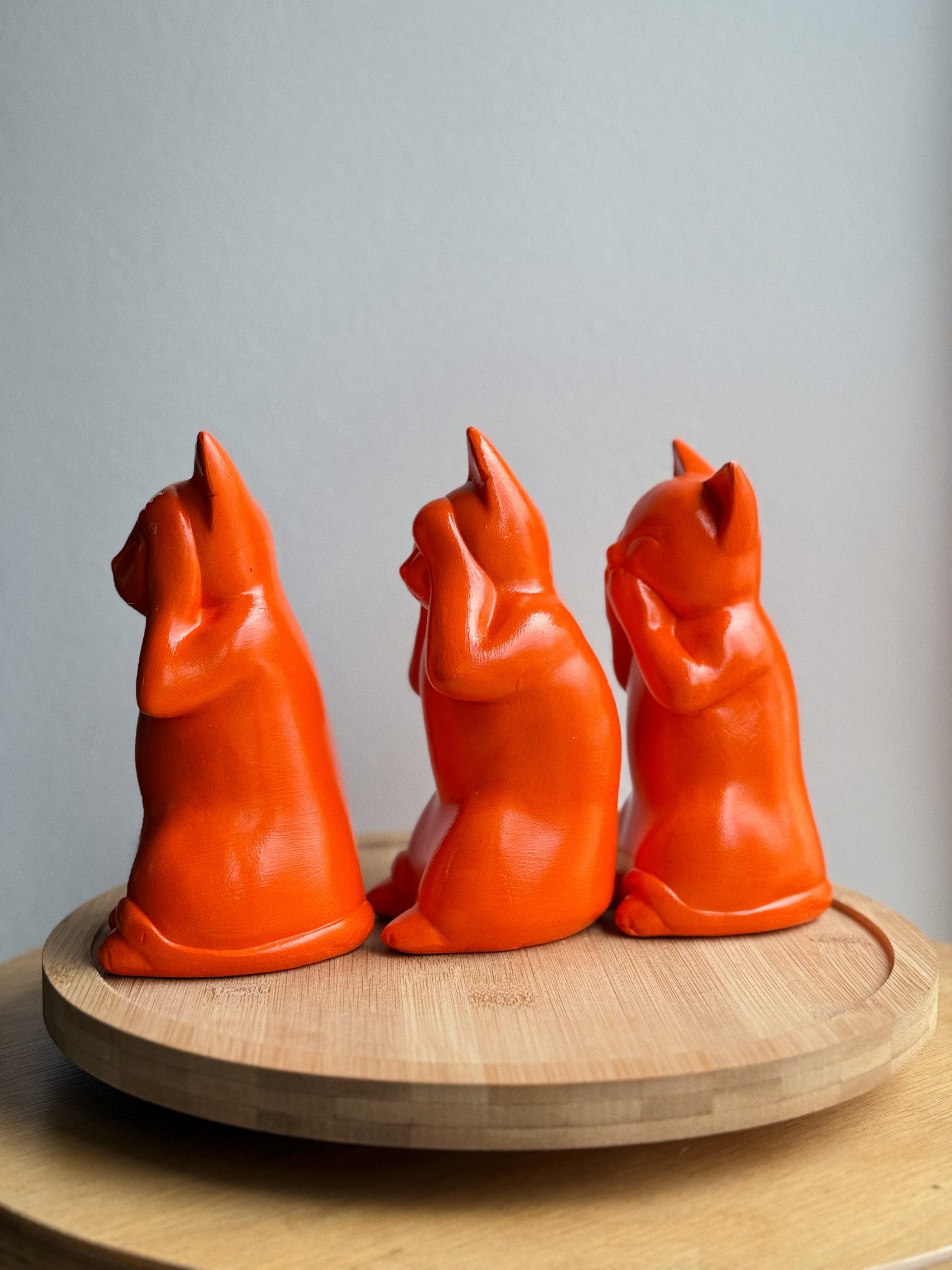 Набор Котики "Не вижу, не слышу, не говорю" — изображение 2