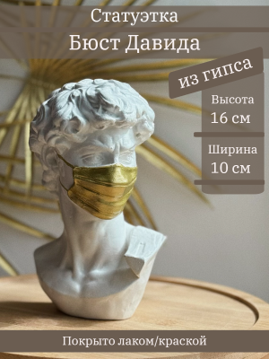Бюст Давида в маске